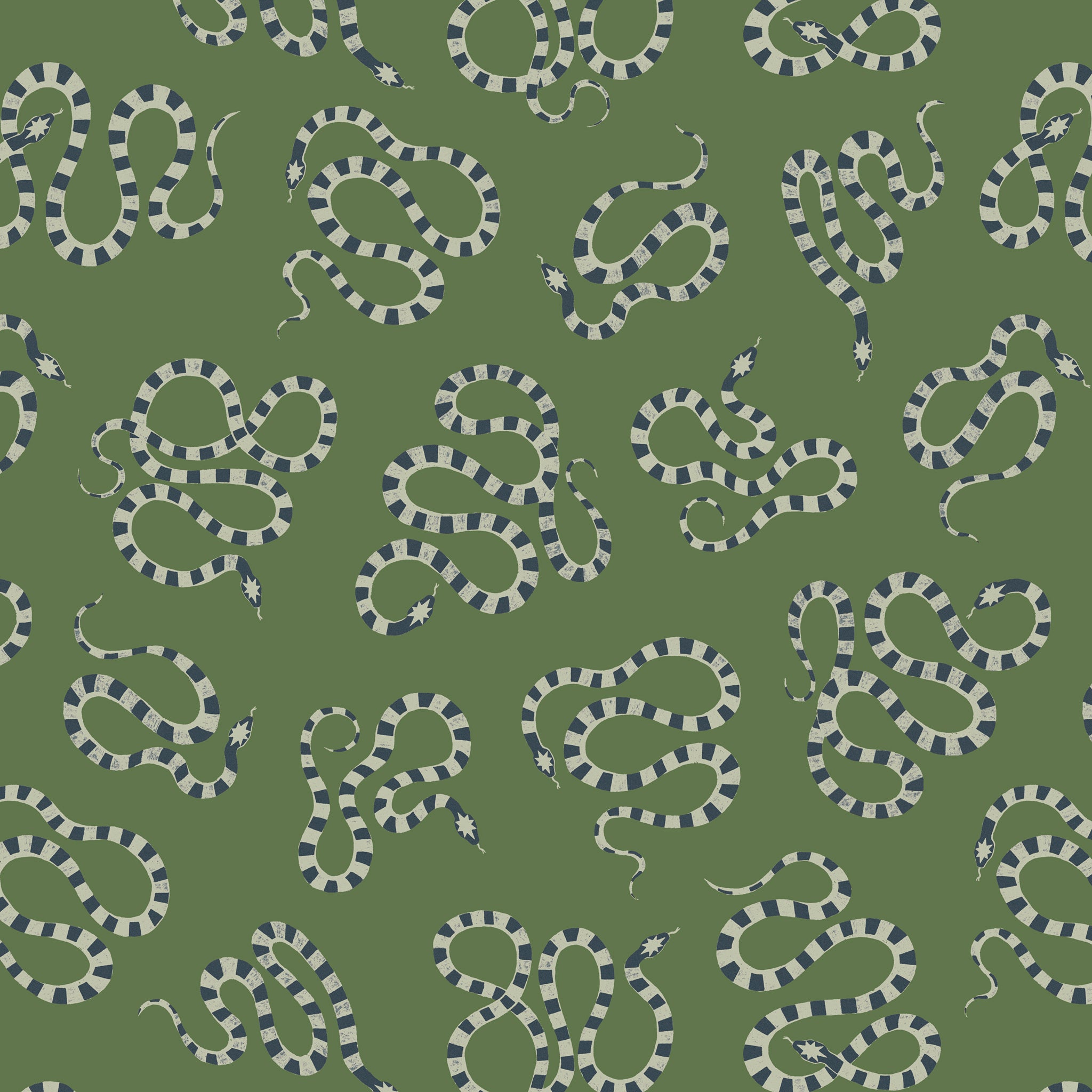 Snake Daisies in Olive – SIBYL Home
